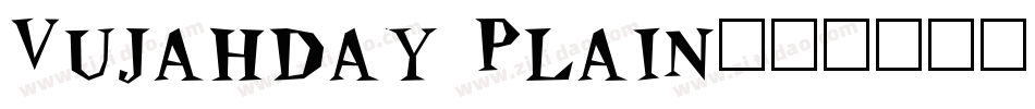 Vujahday Plain字体转换